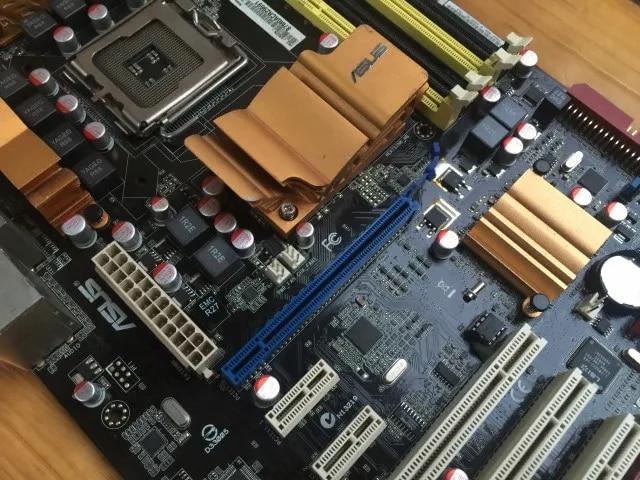 Jual Original Motherboard For P5Q Lga 775 Ddr2 Ram 16Gb