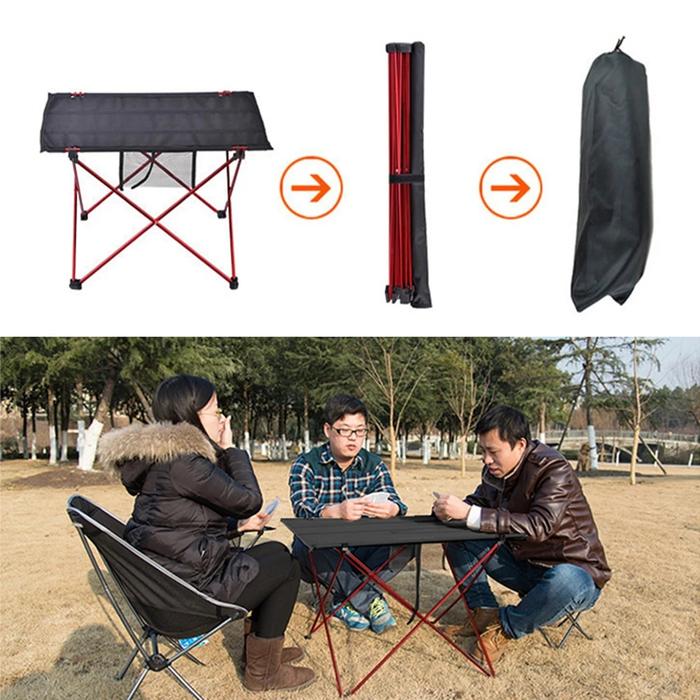 Gambar Portable Foldable Table Camping Outdoor Furniture Computer Bed Tables dari ethnize undefined Tokopedia