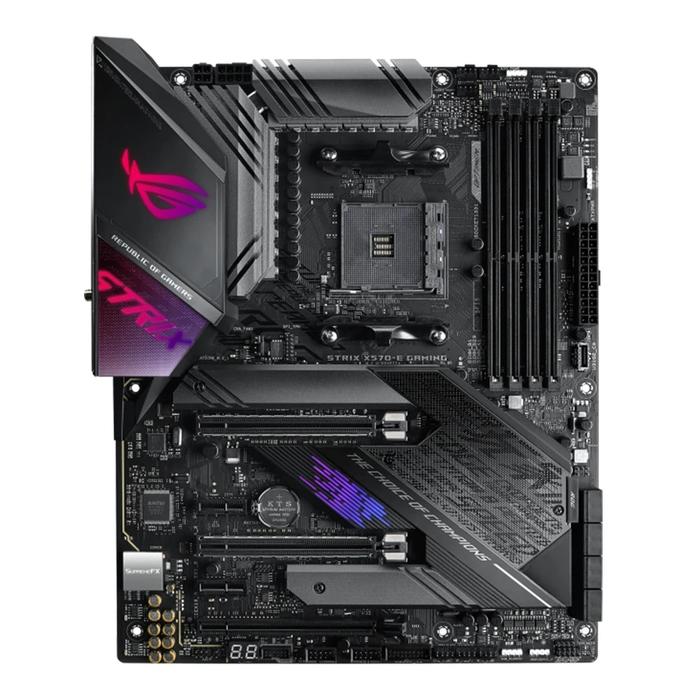Asus Rog Strix X570-e Gaming The Motherboard Adopts Amd X570 Chipset