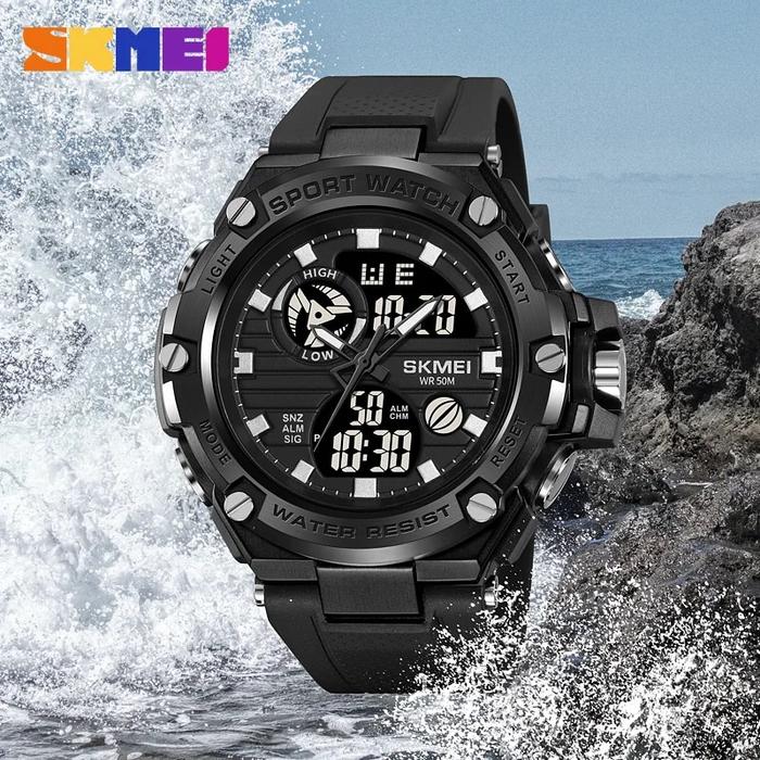 Skmei 2119 Sports Watch Mens Military Electronic Watch Night Glo