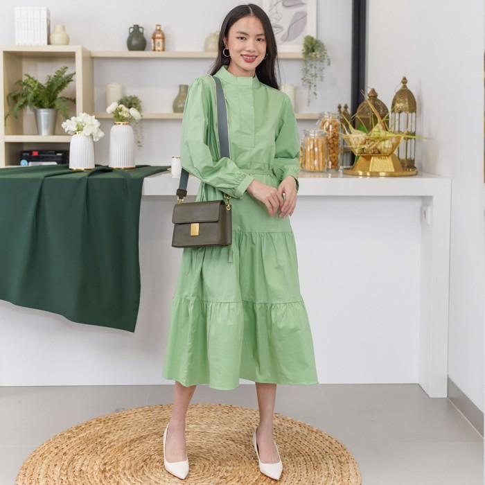 Gambar Promo / Terbaru / Beatrice Clothing Laurel Dress - Dress Wanita Diskon - M Lime dari Hrdy7297 undefined Tokopedia