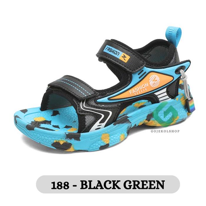 Gambar SANDAL ANAK SEPATU GUNUNG ANAK LAKI-LAKI / SANDAL GUNUNG ANAK - 188S-BGREEN, 36 dari gojekolshop undefined Tokopedia