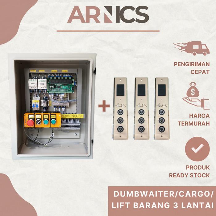 Gambar New Elevator Control Panel Dumbwaiter 3 Lantai /Control Panel Lift - Mesin Traction dari Biyem Shop undefined Tokopedia