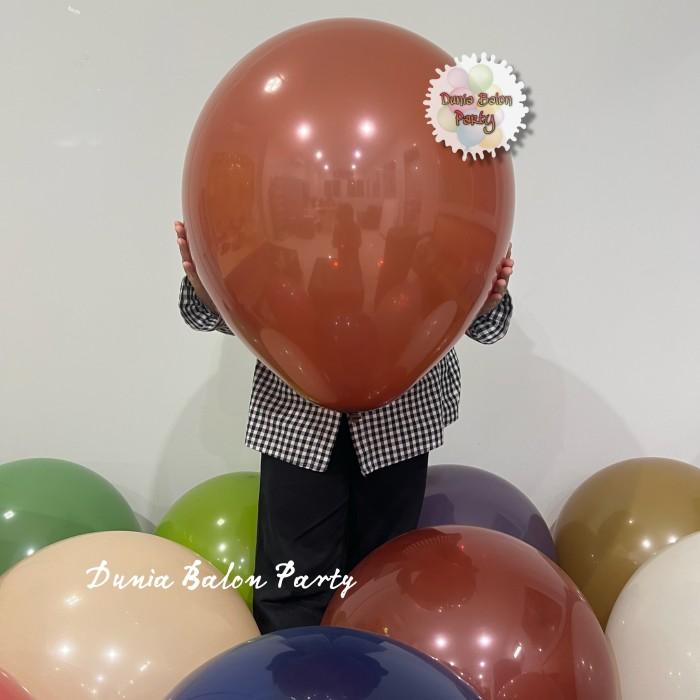 Gambar Balon Latex Retro 18inch / Balon Latex / Balon Retro Ecer - Coffe dari Cepy store undefined Tokopedia