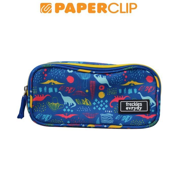 Gambar TEMPAT PENSIL / PEN CASE KAIN FRECKLES - 62158 DINO BLU dari Paperclip Indonesia undefined Tokopedia