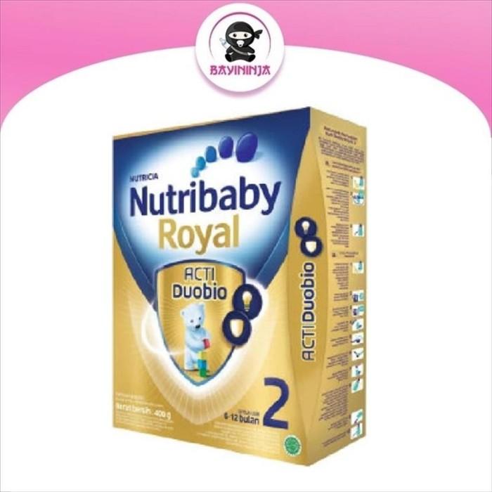 Gambar NEW PRODUCT NUTRIBABY ROYAL 2 FORMULA BAYI 6 - 12 BULAN SUSU BOX 400G dari RUANI CELL889 undefined Tokopedia