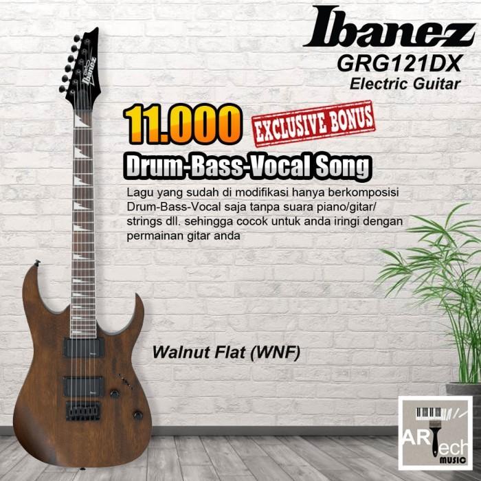 Gambar Ibanez GRG121DX / GRG121 DX / GRG 121DX / 121 Gitar Elektrik Original - Walnut Flat dari Artech Music undefined Tokopedia