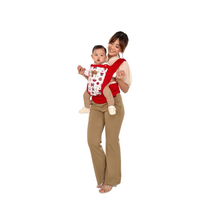 Gambar Snobby Gendongan Ransel Double Fungsi M-Shape Urdha Series - SBG 8141 - Red Candy dari VIE-BABY undefined Tokopedia