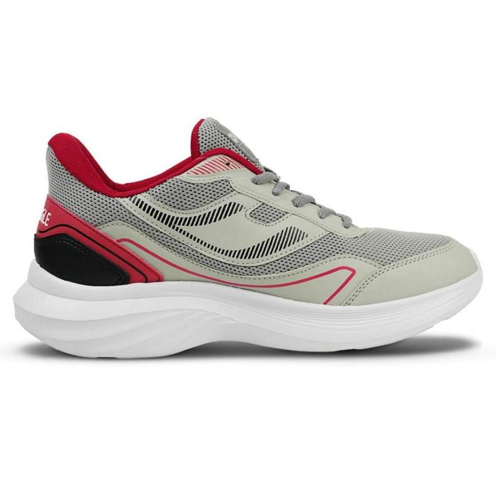 Gambar MONACO EAGLE SEPATU LARI SEPATU RUNNING PRIA RINGAN ORI - ABU MERAH, 37 dari Alldeptstore undefined Tokopedia