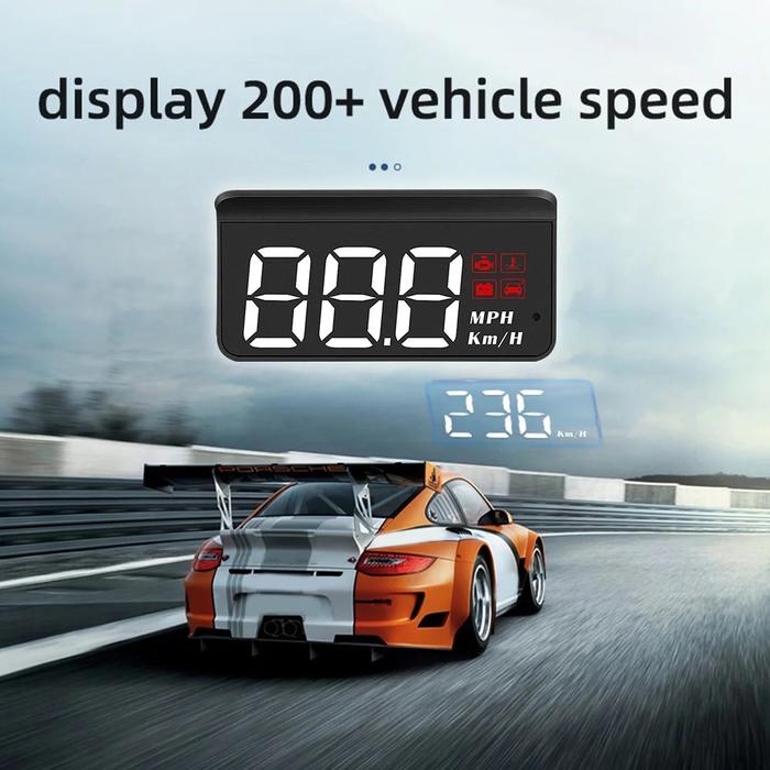 Gambar OBD2 Car HUD Head-Up Display Electronics Car Accessories For All Car dari Jeano Land undefined Tokopedia