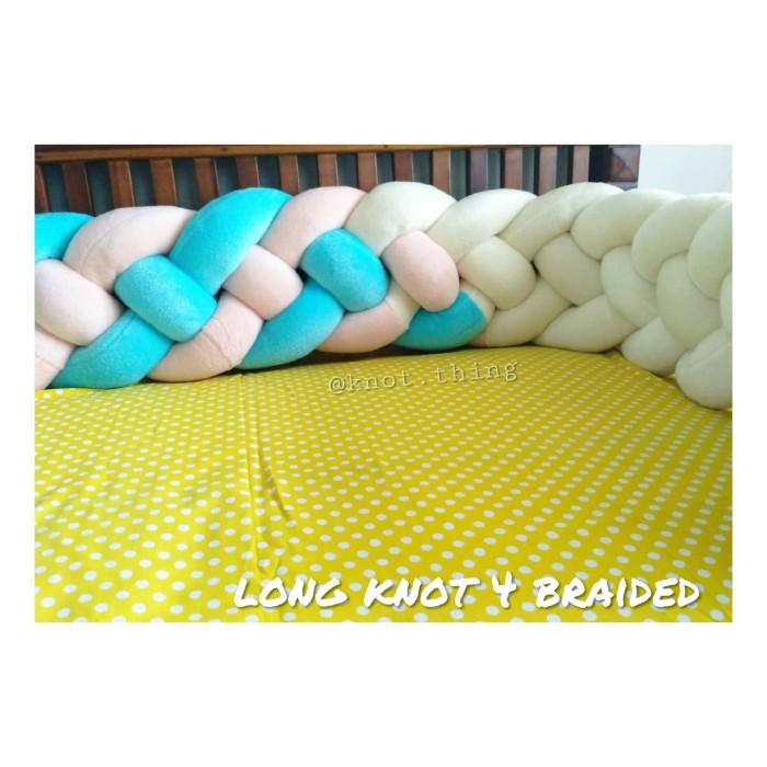 Gambar NEW PRODUCT BUMPER BOX BAYI KEPANG 4 LONG KNOT BRAIDED RUANI CELL889 - 70 cm dari RUANI CELL889 undefined Tokopedia