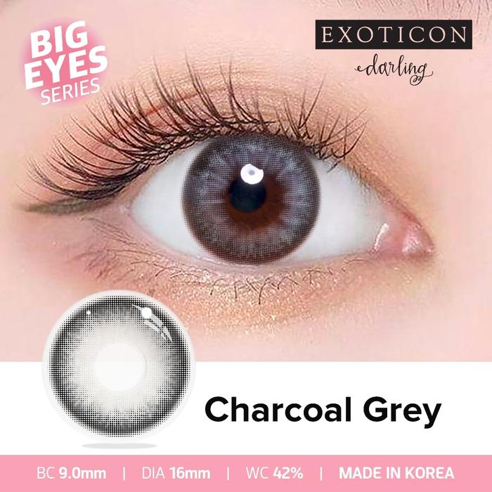 Gambar Softlens X2 DARLING 16 MM CHARCOAL GREY MINUS -0.50 S.D -6.00 - -3.00 dari Kacamata Medan undefined Tokopedia