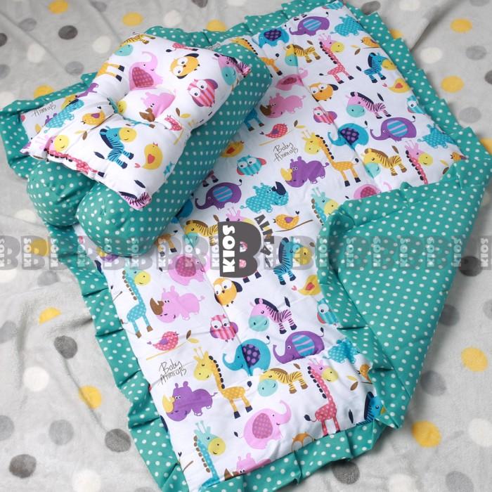Gambar NEW PRODUCT FREE TAS MIKA!! BED COVER SET BAYI TERMURAH!! BABY BEDDING - animal zoo dari RUANI CELL889 undefined Tokopedia
