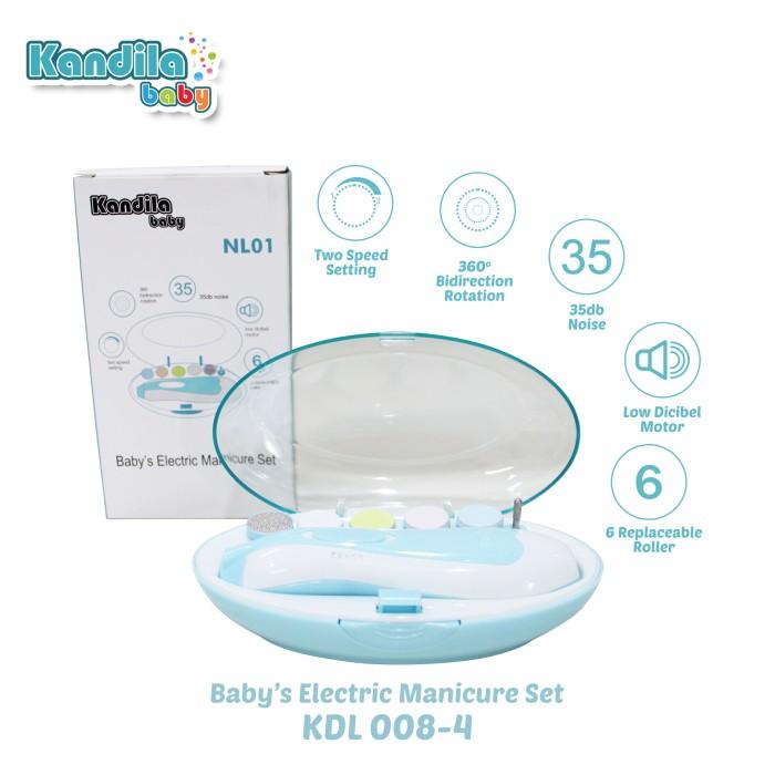 Gambar NEW PRODUCT KANDILA BABY ELECTRIC NAIL TRIMMER MANICURE ALAT POTONG - Light Tosca dari RUANI CELL889 undefined Tokopedia