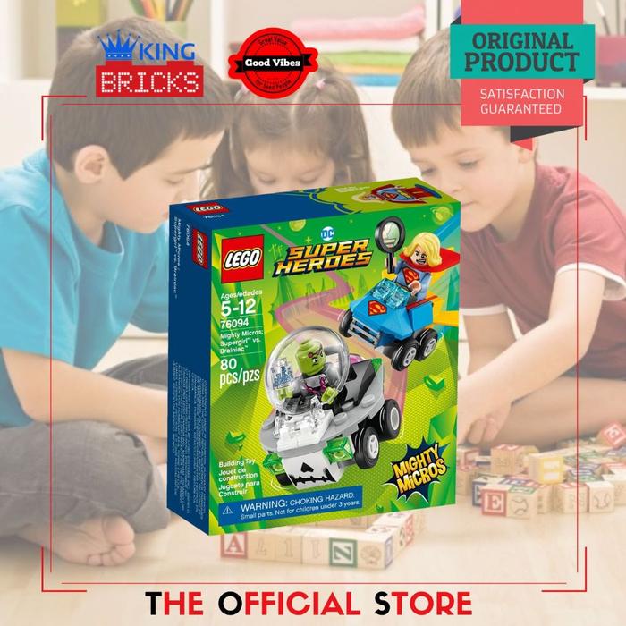 Gambar LEGO 76094 Mighty Micros Supergirl Brainiac DC COMICS SUPER HEROES Ori dari KingBricks undefined Tokopedia