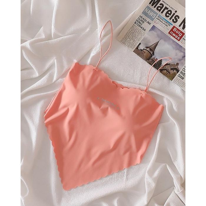 Gambar Produk Tanktop Seamless Wanita Tanktop Ice Silk Atasan Fashion Wanita - PINK dari bebassesukamu undefined Tokopedia