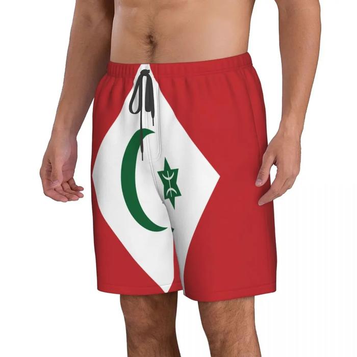 Gambar Men Beach Shorts Quick-drying Men Swimming Trunks Rif Amazigh People dari BO BO KEM undefined Tokopedia