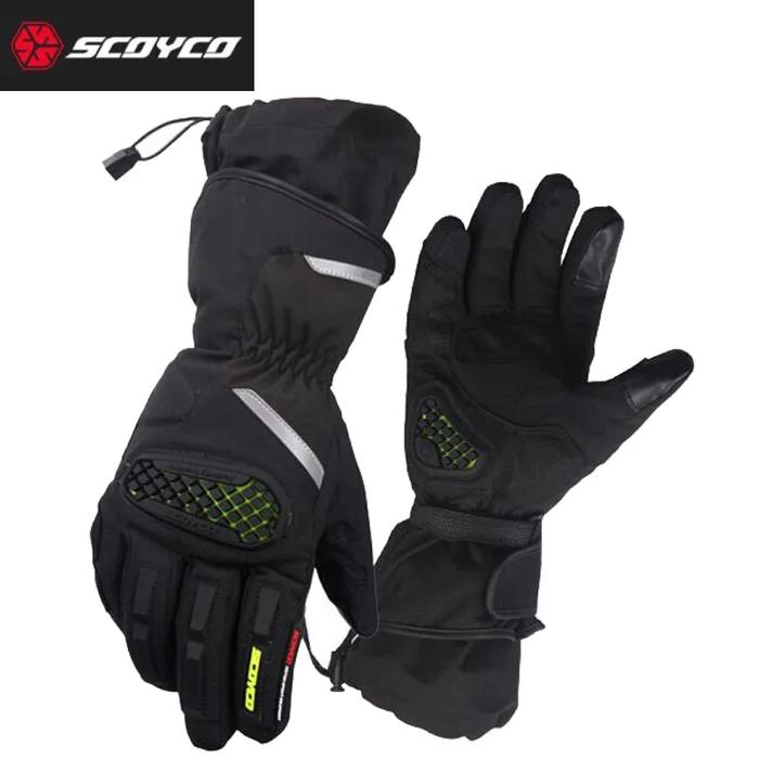 Jual SCOYCO Motorcycle riding gloves winter warm waterproof