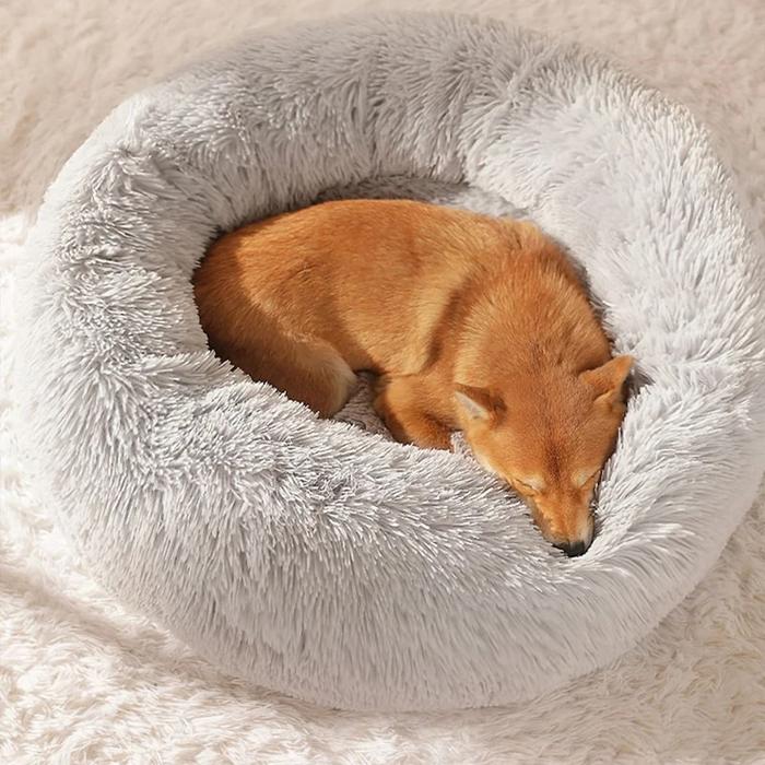Jual Super Soft Cat Bed Long Plush Pet Dog Bed Cat Bed Cat Mat