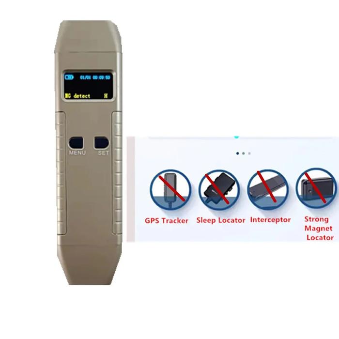 Anti Spy Bug Detector, Camera Finder Scanner, GPS Tracker Detector, Gold  di Nominok Tokopedia