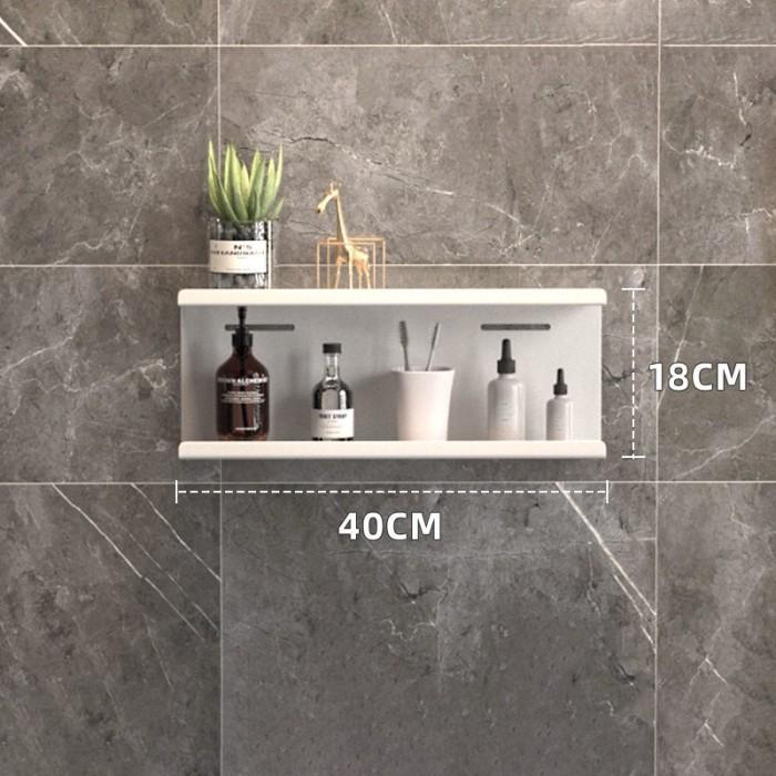 Gambar Rak Kamar Mandi Aksesoris Kamar Mandi Toilet Organizer Rak Sabun - NO.2 dari OASIS-MALL undefined Tokopedia