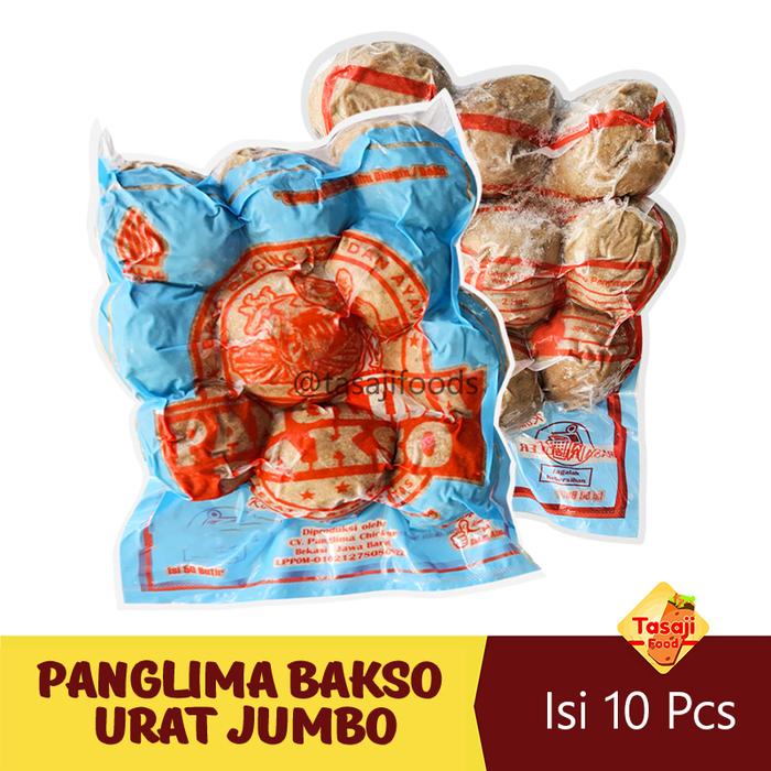 Gambar Panglima Bakso Sapi Urat Jumbo isi 10pcs dari Kulakan Sini Aja undefined Tokopedia