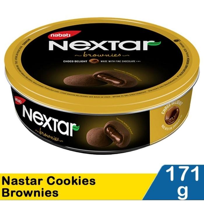 Gambar NEXTAR Cookies 171 gr nextar nanas nextar brownies nextar coklat kue - Nextar brownies, 171 gr dari nesium mart undefined Tokopedia