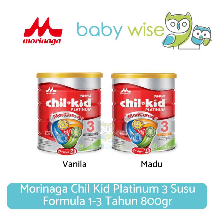 Gambar BIG SALE Morinaga Chil Kid Platinum 3 Susu Formula 1-3 Tahun 800gr dari Harmoni Kue Mart undefined Tokopedia