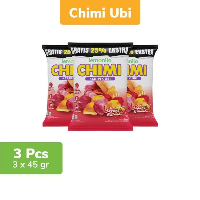 Gambar 3 Pcs Lemonilo Chimi Ubi Jagung Balado 45g dari Yuhinagyu undefined Tokopedia