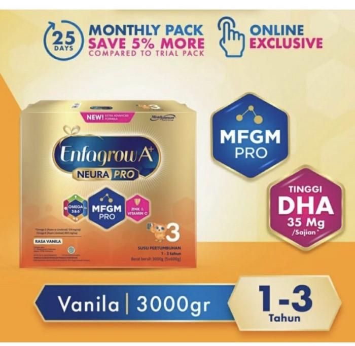 Gambar BARANG TERLARIS ENFAGROW 3 3000 GR VANILLA / ENFAGROW A+ 3 3000 GR ( 5 dari toko casafh undefined Tokopedia