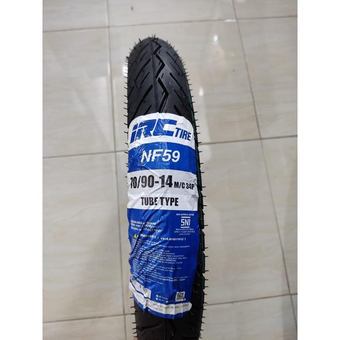 Gambar Ban Luar Depan Irc 70 / 90 Ring 14 Nf59 Nf67 Ban Depan Mio Tube Type dari mutiacell1 undefined Tokopedia