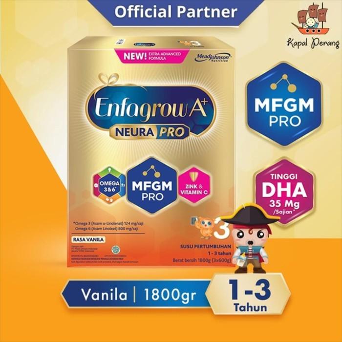 Gambar BARANG TERLARIS ENFAGROW A+3 1800 GRAM VANILA BOX NEW! READYY dari toko casafh undefined Tokopedia
