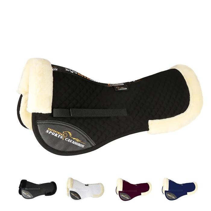 Gambar Equestrian Wool Saddle Pad 3D Thickened Wool Pad Equestrian Shock dari ovali undefined Tokopedia