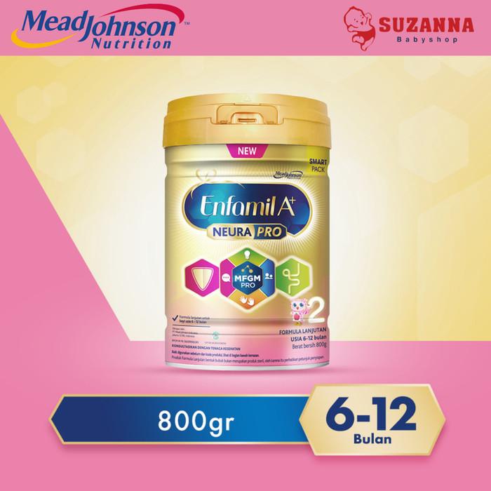 Gambar BARANG TERLARIS ENFAMIL A+ 2 SUSU FORMULA BAYI PLAIN 800G READYY dari toko casafh undefined Tokopedia