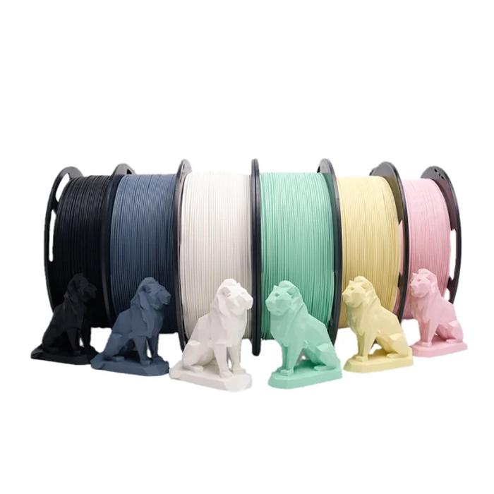 Gambar 3D Printer Filament PLA Matte 1.75mm 1KG (2.2 LBS) Spool 3D Printing dari mbiken undefined Tokopedia