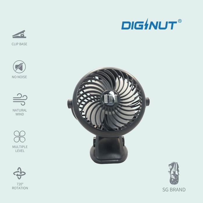 Gambar DIGINUT - CL-15 Clip Fan/ 720 Degree Rotation/ Quiet Operation/ Stroll dari Inspirasi Idaman undefined Tokopedia