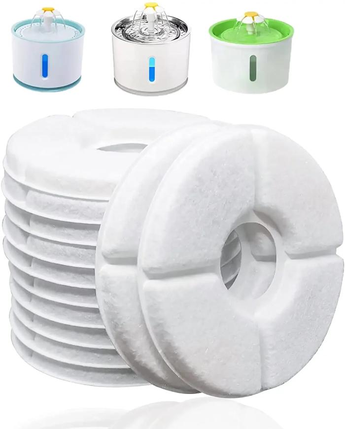 Gambar Cat Water Fountain Filters,Triple Filtration System Pet Cat Fountain dari KXUN Store undefined Tokopedia