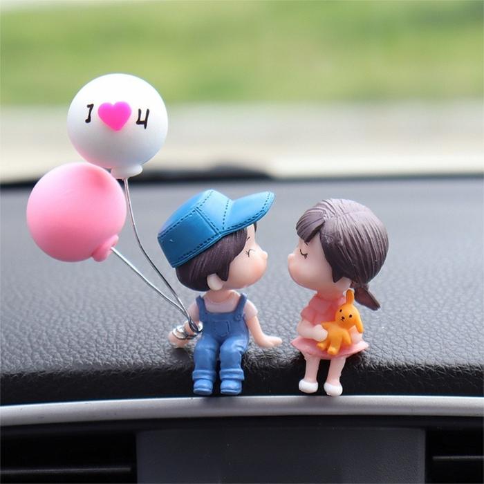 Gambar Boneka Couple Imut Lucu / Miniatur Boneka Anak Laki-Laki / Perempuan - 1# dari Bijiunicorn. undefined Tokopedia