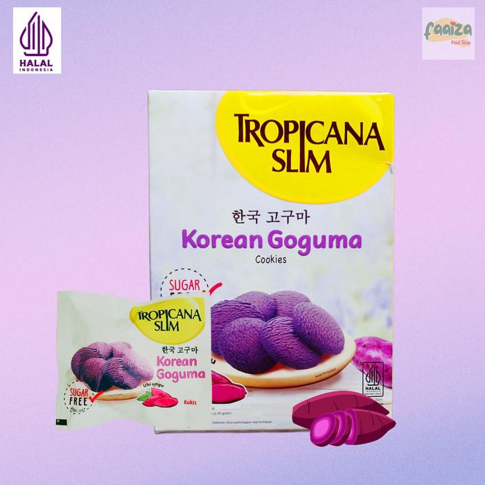 Gambar Tropicana Slim Cookies Diet 100gr (5sch x 20gr) Bebas Gula - Korean Goguma dari Faaiza Food Shop undefined Tokopedia
