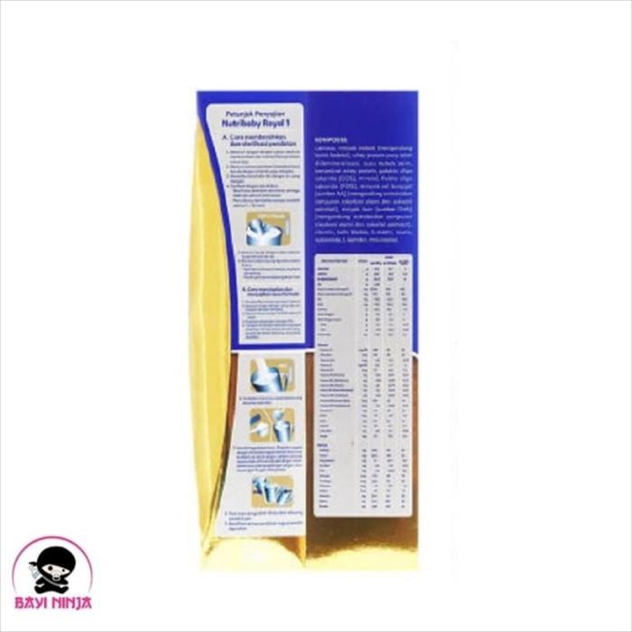 Gambar New NUTRIBABY Royal 1 Formula Bayi 0 - 6 Bulan Susu Box 400g / 400 dari Cuan Berjalan undefined Tokopedia