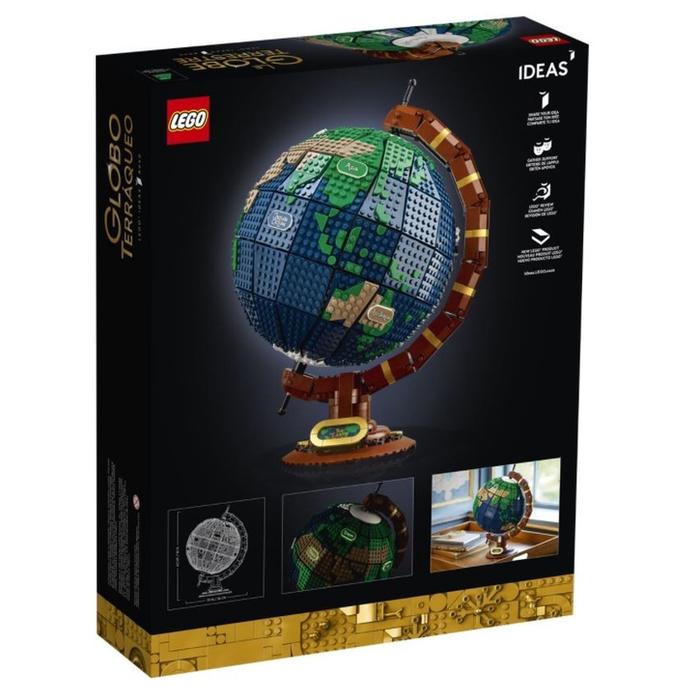 Gambar [ Baru] Lego Ideas 21332 The Globe Spin And Explore Earth World Space dari CV Adrianus Shop ID undefined Tokopedia