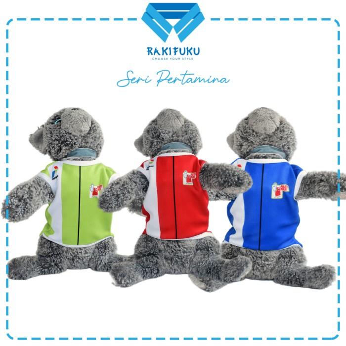 Gambar Baju Kucing Lucu Murah Seri Seragam Pertamina - Merah, XS dari Rakifuku undefined Tokopedia