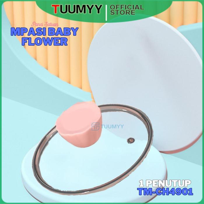 Gambar [COD] SATUAN PANCI MPASI MPASI WOK PAN FRY PAN ANTI LENGKET TM-CH4901 - TM-CH4901/Tutup  dari TUUMYY INDONESIA undefined Tokopedia