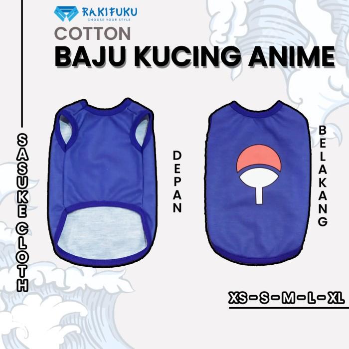 Gambar Baju Kucing Anime Lucu Murah Sasuke Uchiha - XS dari Rakifuku undefined Tokopedia