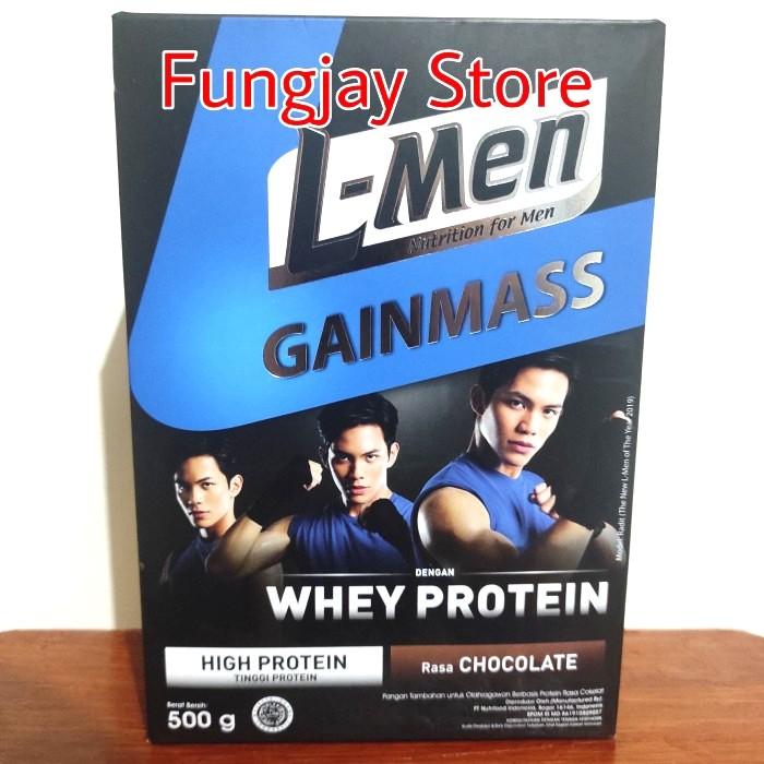 Gambar Susu Lmen Gainmass / L-Men Gain Mass Chocolate 500gr dari lemon_jr undefined Tokopedia