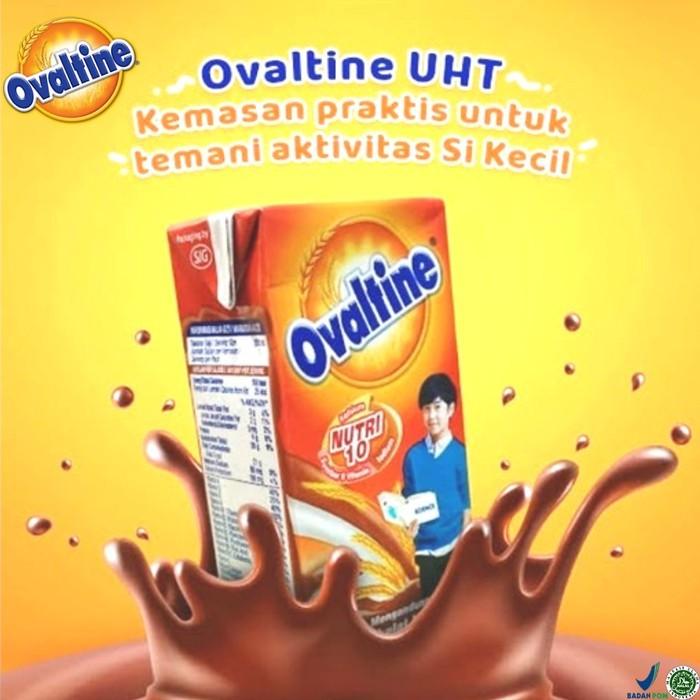 Gambar |NEWSALE| Ovaltine Susu Uht Rasa Cokelat Malt 200ml 1 Carton dari UMIHABIBAH66 undefined Tokopedia