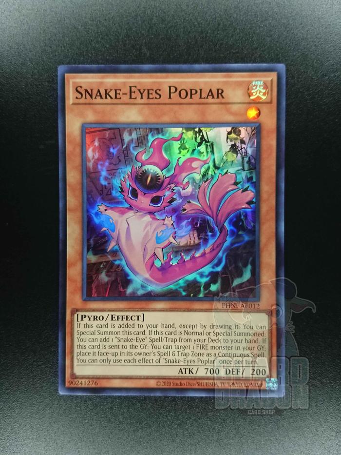 Gambar YuGiOh AE PHNI-AE012 Snake-Eyes Poplar - Super Rare dari Guardragon undefined Tokopedia