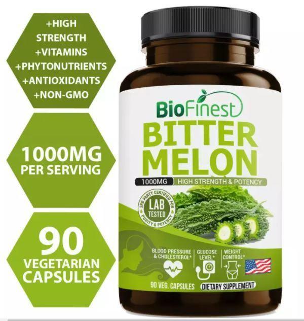 Gambar Bitter Melon Extract 1000mg 90 vegetarian capsules dari LovelyNaturesssss undefined Tokopedia