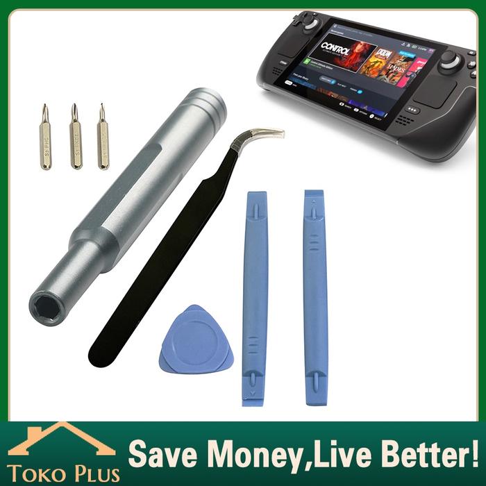 Gambar 8Pcs Gamepad Hand Tool Bongkar Pasang Tool Kit Untuk Steam Deck dari SAEF CEL undefined Tokopedia
