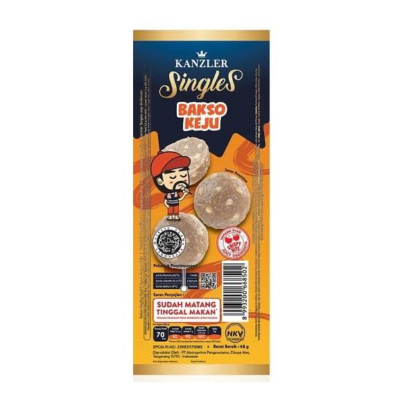 Gambar KANZLER SINGLES BAKSO KEJU 48G dari Hypermart Cirebon undefined Tokopedia